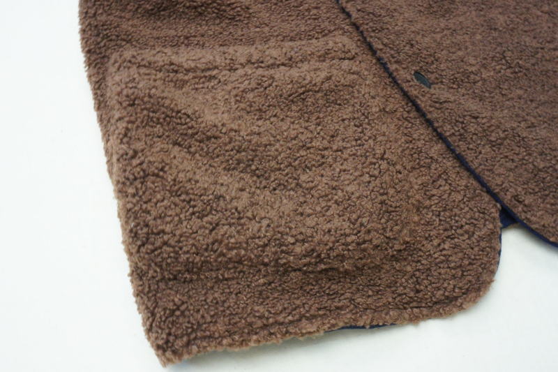 SJVT22-RV02-藍 リバーシブル藍染韋柄ベスト SJVT22RV02 SAMURAIJEANS サムライジーンズ サムライジーンズベストの画像