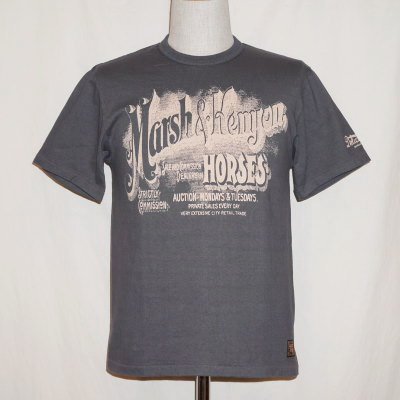 6009-GRY-MARSH＆KENYON-DELUXEWARE-デラックスウエアＴシャツの画像