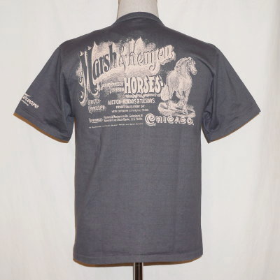 6009-GRY-MARSH＆KENYON-DELUXEWARE-デラックスウエアＴシャツの画像