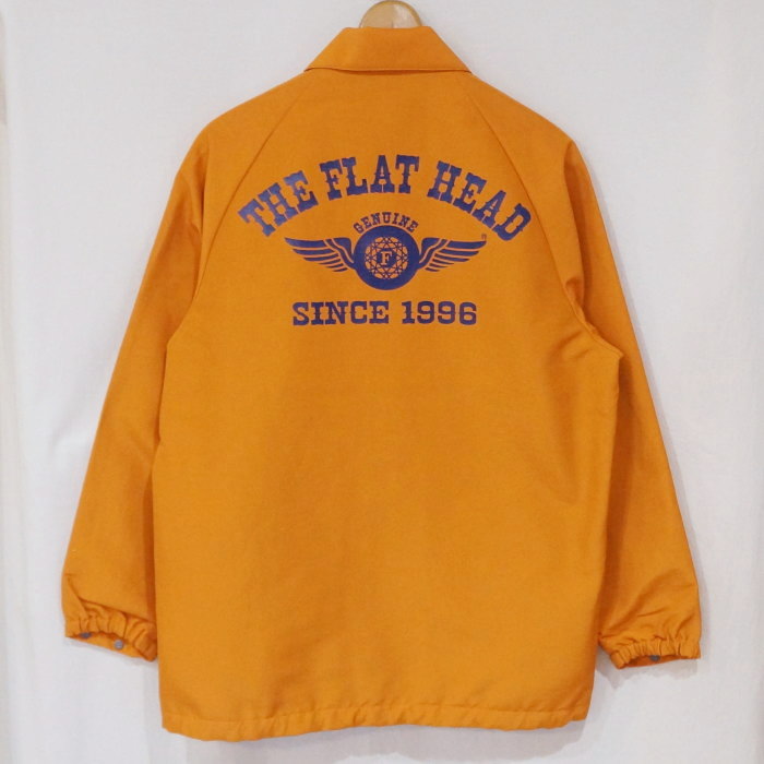 FN-OJ-NC002 NYLON COACH JACKT FNOJNC002 FLATHEAD フラットヘッド アウターの画像