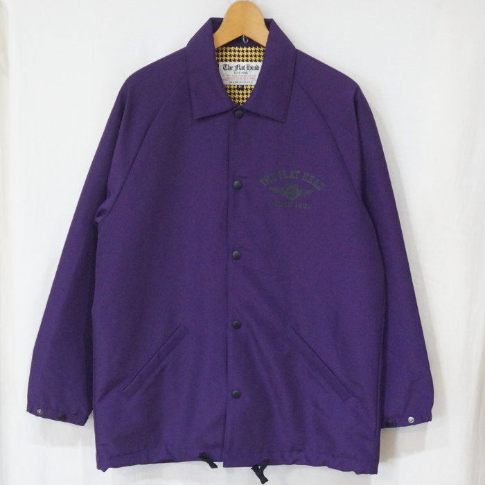 FN-OJ-NC002 NYLON COACH JACKT FNOJNC002 FLATHEAD フラットヘッド アウターの画像
