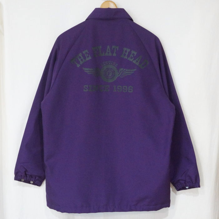 FN-OJ-NC002 NYLON COACH JACKT FNOJNC002 FLATHEAD フラットヘッド アウターの画像