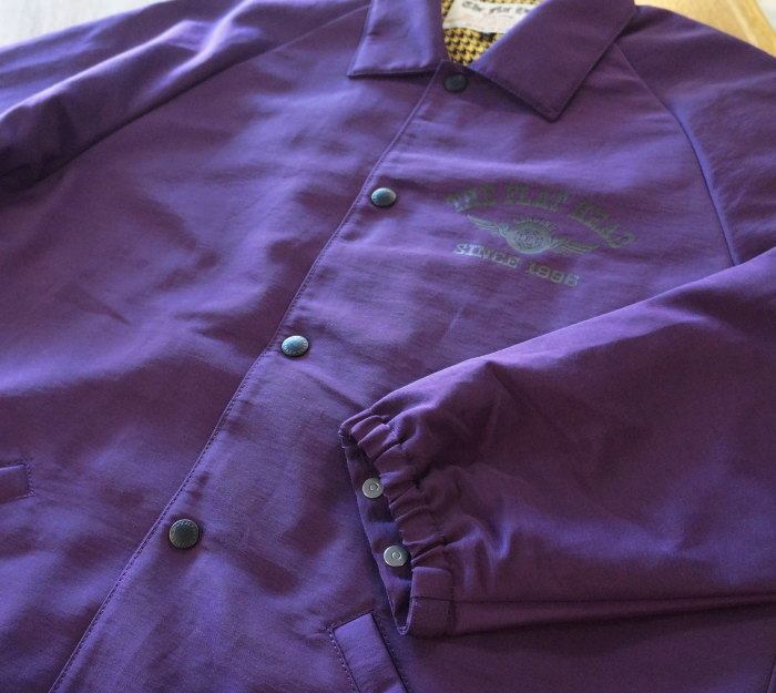 FN-OJ-NC002 NYLON COACH JACKT FNOJNC002 FLATHEAD フラットヘッド アウターの画像