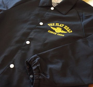 FN-OJ-NC002 NYLON COACH JACKT FNOJNC002 FLATHEAD フラットヘッド アウターの画像