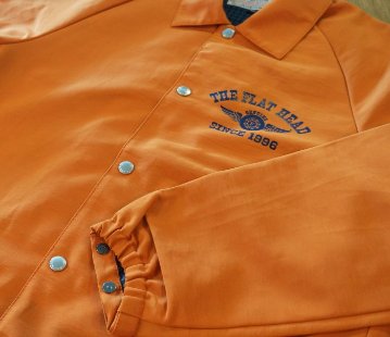 FN-OJ-NC002 NYLON COACH JACKT FNOJNC002 FLATHEAD フラットヘッド アウターの画像