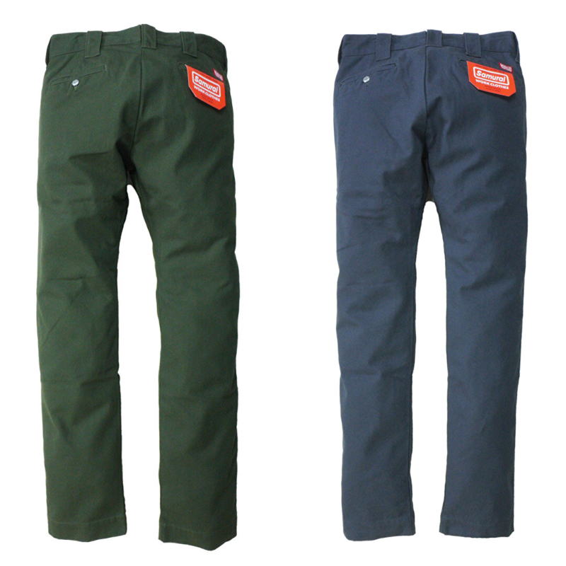 SWC500WP-OF 綿オックスワークパンツ SWC500WPOF SAMURAIJEANS サムライジーンズ SAMURAIWORKCLOTHESの画像