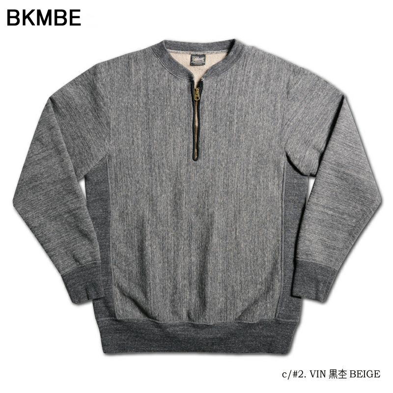 RVW-00HZ REVERSE WEAVE HALF-ZIP RVW00HZ DELUXEWARE デラックスウエアスウェット デラックスウエアスエットの画像