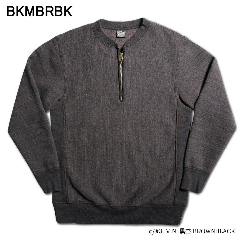 RVW-00HZ REVERSE WEAVE HALF-ZIP RVW00HZ DELUXEWARE デラックスウエアスウェット デラックスウエアスエットの画像