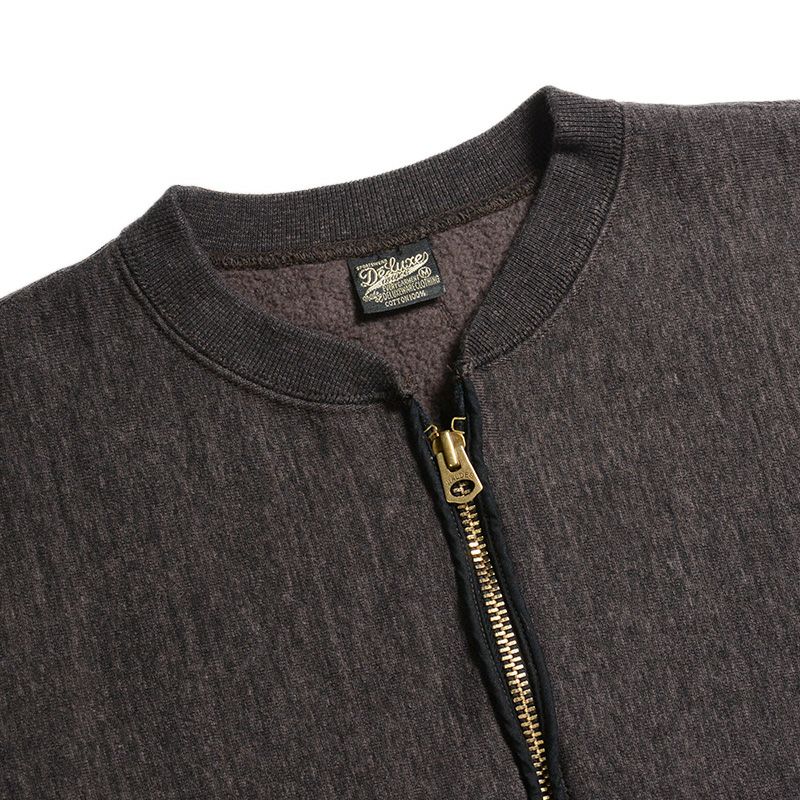 RVW-00HZ REVERSE WEAVE HALF-ZIP RVW00HZ DELUXEWARE デラックスウエアスウェット デラックスウエアスエットの画像