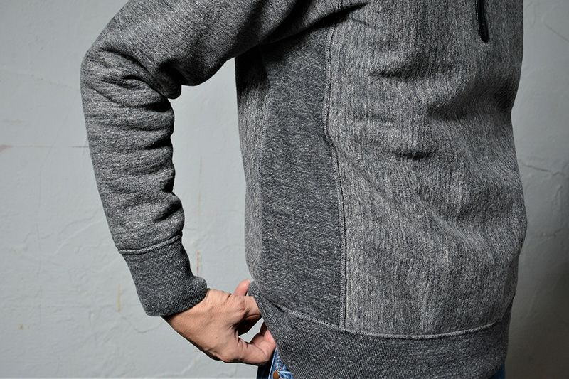 RVW-00HZ REVERSE WEAVE HALF-ZIP RVW00HZ DELUXEWARE デラックスウエアスウェット デラックスウエアスエットの画像