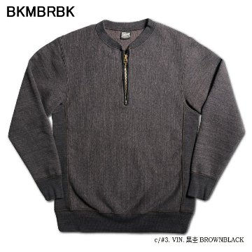 RVW-00HZ REVERSE WEAVE HALF-ZIP RVW00HZ DELUXEWARE デラックスウエアスウェット デラックスウエアスエットの画像