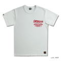 BRGX-22D-WH-ブランドロゴTシャツ22D-BRGX22D-DELUXEWARE-デラックスウエアTシャツの画像