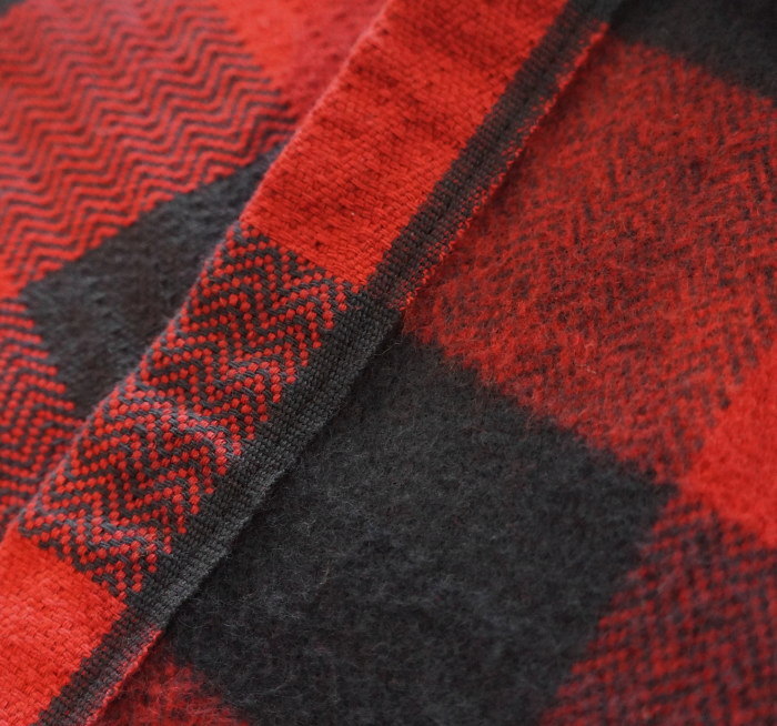 FN-SNR-101L-RDxLBK-ブロックチェックネルシャツ101L-FNSNR101L-FLATHEAD-フラットヘッドシャツ-BLOCK CHECK NEL SHIRT-ワークの画像