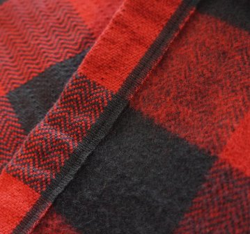 FN-SNR-101L-RDxLBK-ブロックチェックネルシャツ101L-FNSNR101L-FLATHEAD-フラットヘッドシャツ-BLOCK CHECK NEL SHIRT-ワークの画像