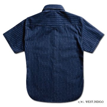 WWS-28 WES.ID ウエスタン ZZ.WABASH WWS28 DELUXEWARE デラックスウエアシャツ半袖 デラックスウエアシャツの画像