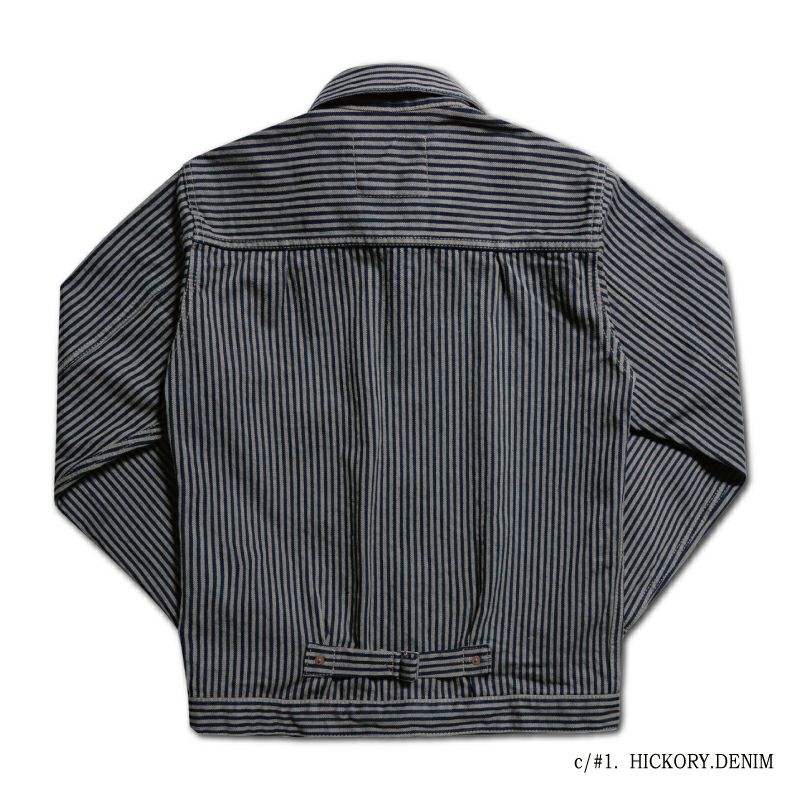 DX40151 HICKORY FIRST JACKET DELUXEWARE デラックスウエアデニムジャケット Gジャン ジージャン 1STの画像