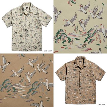 AL-12 DUCKER AL12 DELUXEWARE デラックスウエア半袖 デラックスウエアシャツ アロハシャツの画像