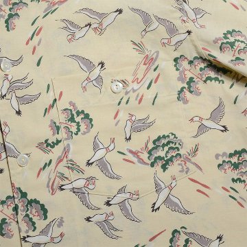 AL-12 DUCKER AL12 DELUXEWARE デラックスウエア半袖 デラックスウエアシャツ アロハシャツの画像