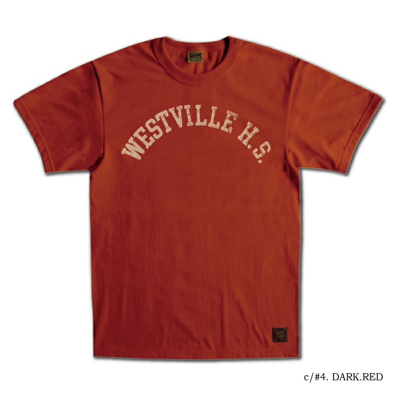 SDT-2301 WESTVILLE H.S SDT2301 DELUXEWARE デラックスウエアＴシャツの画像