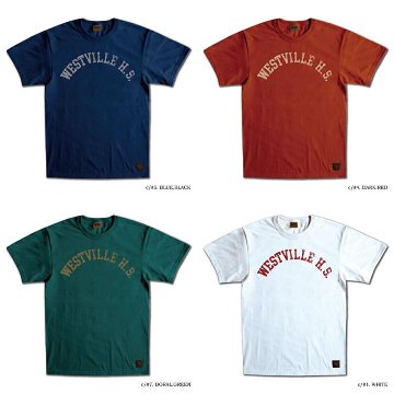 SDT-2301 WESTVILLE H.S SDT2301 DELUXEWARE デラックスウエアＴシャツの画像