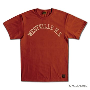 SDT-2301 WESTVILLE H.S SDT2301 DELUXEWARE デラックスウエアＴシャツの画像