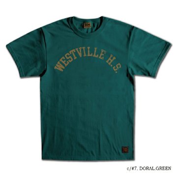 SDT-2301 WESTVILLE H.S SDT2301 DELUXEWARE デラックスウエアＴシャツの画像