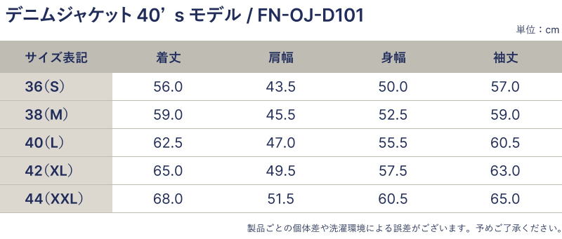 FN-OJ-D101 ジンバブエコットンデニムジャケット40’sモデル FNOJD101 FLATHEAD フラットヘッド DENIMJACKET デニムジャケット Gジャン ジージャンの画像