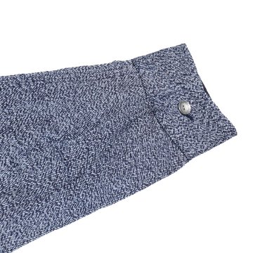 SSS23-AM 藍 藍杢生地ワークシャツ SSS23AM SAMURAIJEANS サムライジーンズシャツ 長袖シャツの画像