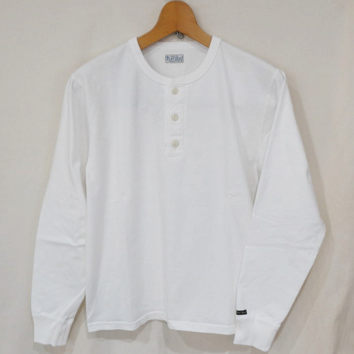FN-TSHL-001 ヘンリーネック長袖Tシャツ FNTSHL001 FLATHEAD フラットヘッドロングスリーブTシャツ 長袖Tシャツ ロンTの画像