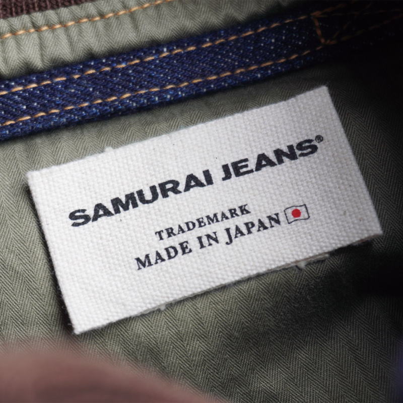 S100DAJ23 デニムA-1ジャケット SAMURAIJEANS サムライジーンズジャケット フライトジャケットの画像