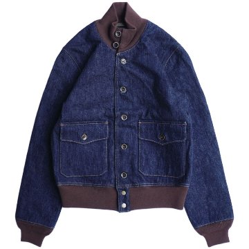 S100DAJ23 デニムA-1ジャケット SAMURAIJEANS サムライジーンズジャケット フライトジャケットの画像