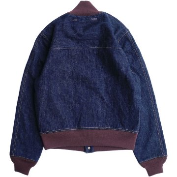 S100DAJ23 デニムA-1ジャケット SAMURAIJEANS サムライジーンズジャケット フライトジャケットの画像