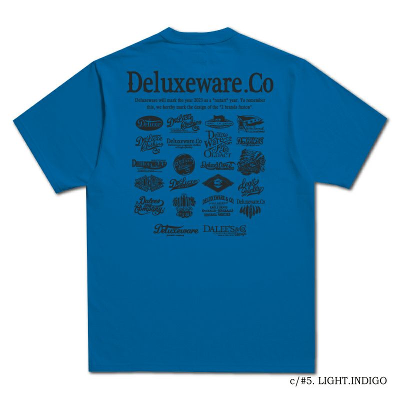 BRG-DD3A ブランドロゴTシャツDD3A BRGDD3A DELUXEWARE デラックスウエアＴシャツ DALEE'S ダリーズTシャツの画像