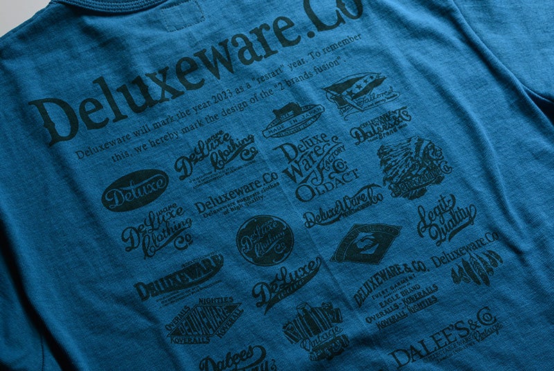 BRG-DD3A ブランドロゴTシャツDD3A BRGDD3A DELUXEWARE デラックスウエアＴシャツ DALEE'S ダリーズTシャツの画像