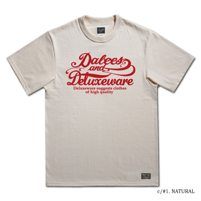 BRG-DD3A ブランドロゴTシャツDD3A BRGDD3A DELUXEWARE デラックスウエアＴシャツ DALEE'S ダリーズTシャツの画像