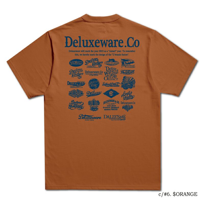 BRG-DD3A ブランドロゴTシャツDD3A BRGDD3A DELUXEWARE デラックスウエアＴシャツ DALEE'S ダリーズTシャツの画像