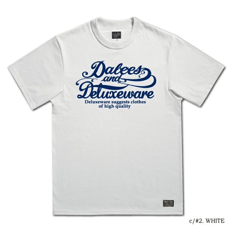 BRG-DD3A ブランドロゴTシャツDD3A BRGDD3A DELUXEWARE デラックスウエアＴシャツ DALEE'S ダリーズTシャツの画像