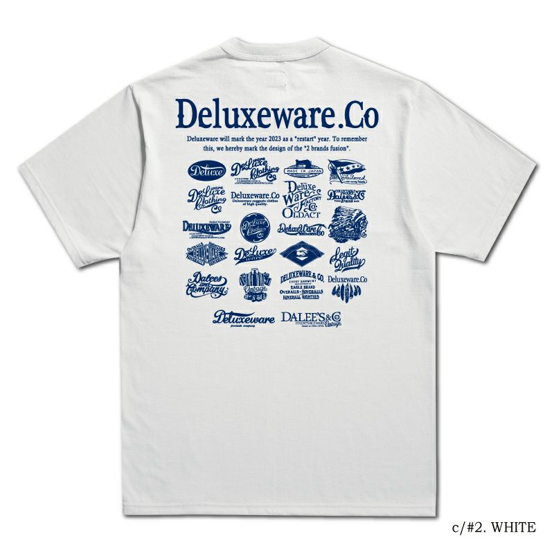 BRG-DD3A ブランドロゴTシャツDD3A BRGDD3A DELUXEWARE デラックスウエアＴシャツ DALEE'S ダリーズTシャツの画像