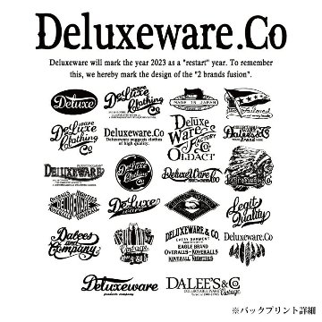 BRG-DD3A ブランドロゴTシャツDD3A BRGDD3A DELUXEWARE デラックスウエアＴシャツ DALEE'S ダリーズTシャツの画像