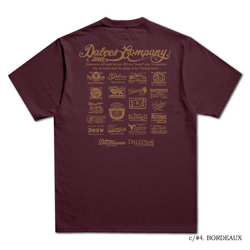 BRG-DD3B ブランドロゴTシャツDD3B BRGDD3B DELUXEWARE デラックスウエアＴシャツ DALEE'S ダリーズTシャツの画像