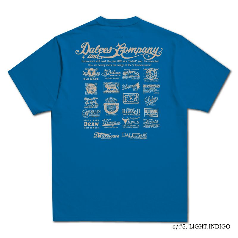 BRG-DD3B ブランドロゴTシャツDD3B BRGDD3B DELUXEWARE デラックスウエアＴシャツ DALEE'S ダリーズTシャツの画像