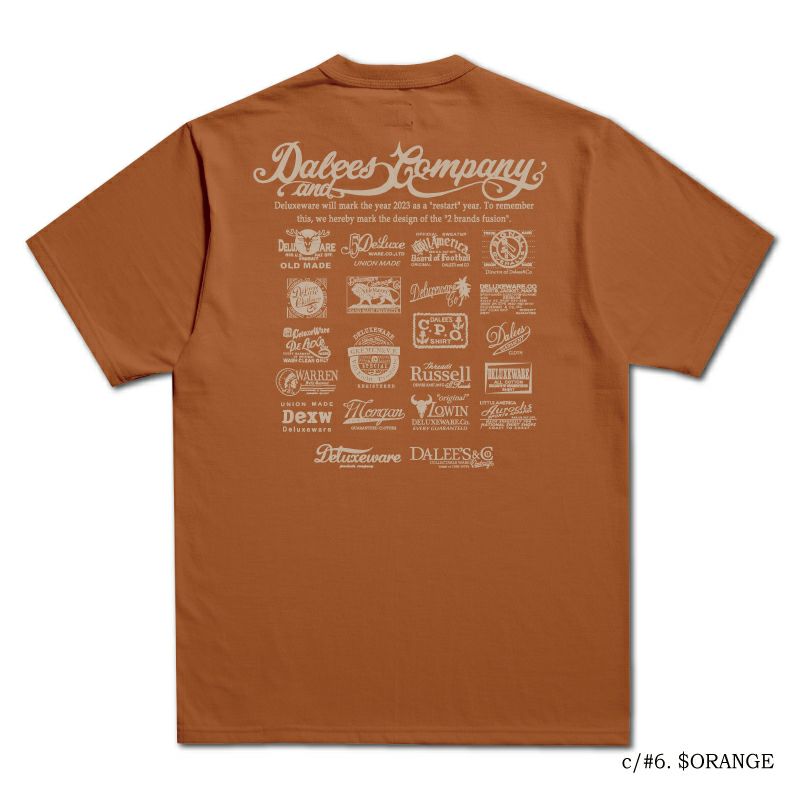 BRG-DD3B ブランドロゴTシャツDD3B BRGDD3B DELUXEWARE デラックスウエアＴシャツ DALEE'S ダリーズTシャツの画像