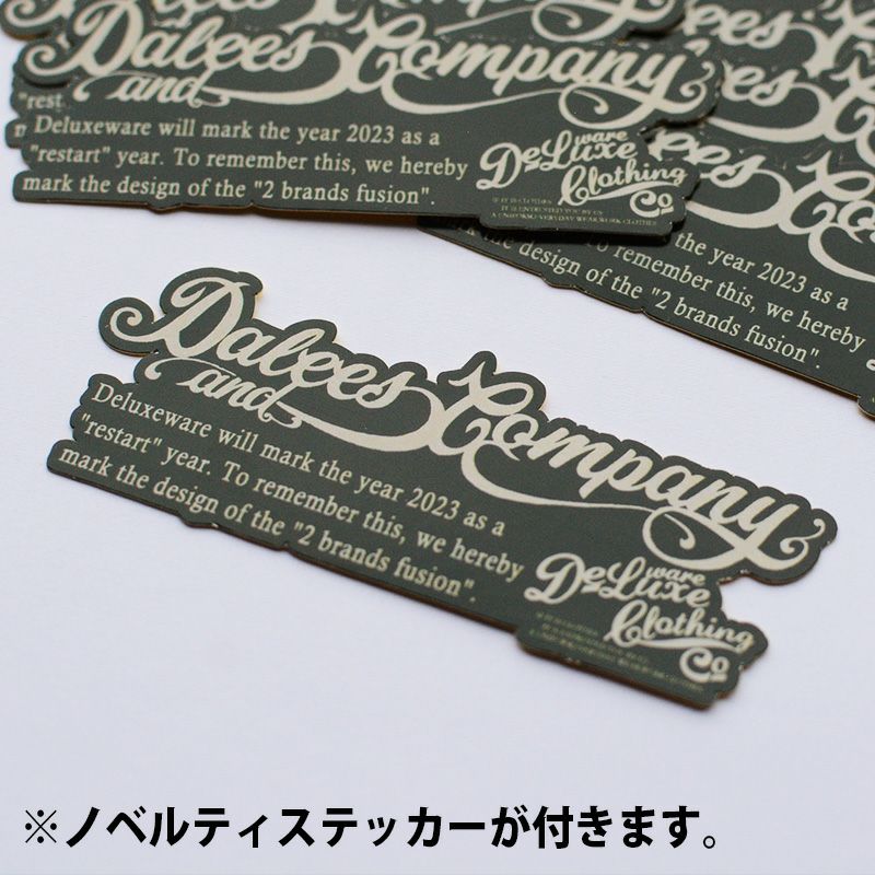 BRG-DD3B ブランドロゴTシャツDD3B BRGDD3B DELUXEWARE デラックスウエアＴシャツ DALEE'S ダリーズTシャツの画像