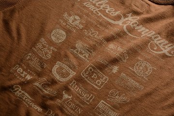 BRG-DD3B ブランドロゴTシャツDD3B BRGDD3B DELUXEWARE デラックスウエアＴシャツ DALEE'S ダリーズTシャツの画像