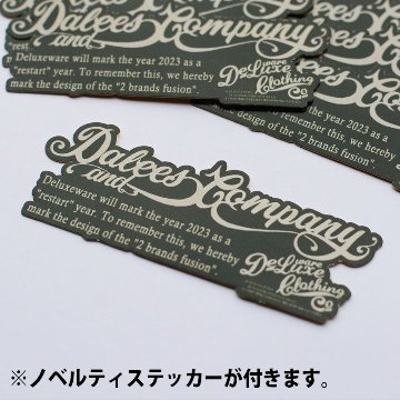 BRG-DD3B ブランドロゴTシャツDD3B BRGDD3B DELUXEWARE デラックスウエアＴシャツ DALEE'S ダリーズTシャツの画像
