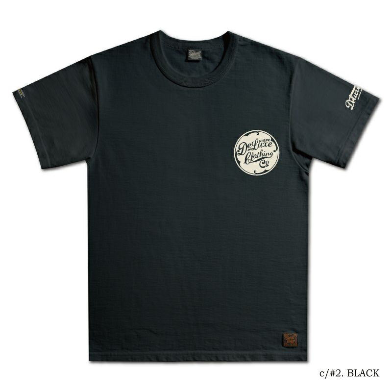 BRGX-01B-BK2(BKxIV)-ブランドロゴTシャツ01B-BRGX01B-DELUXEWARE-デラックスウエアTシャツの画像