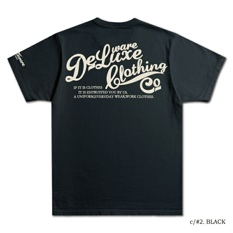 BRGX-01B-BK2(BKxIV)-ブランドロゴTシャツ01B-BRGX01B-DELUXEWARE-デラックスウエアTシャツの画像