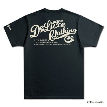 BRGX-01B-BK2(BKxIV)-ブランドロゴTシャツ01B-BRGX01B-DELUXEWARE-デラックスウエアTシャツの画像
