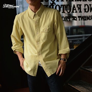 LV-29 スルーボタンダウンシャツ長袖29 LV29 DELUXEWARE デラックスウエアシャツ シャツ長袖の画像