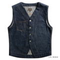 DX30171 HEAT VEST for DX5017 DELUXEWARE デラックスウエア デニムベストの画像